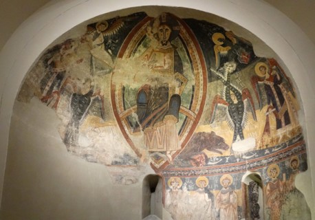 Detail from the apse of St. Michael Marmellar