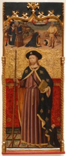 Painting depicting the beheading of Saint James by the Master Crossroads