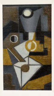 Painting titled 'The Envelope' by Juan Gris