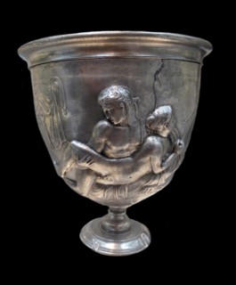 Warren Silver Cup. Roman, made about 15 BC - AD 15. found at Bittir near Jerusalem