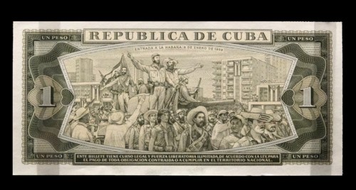 Communist Cuban banknote was introduced in 1961.