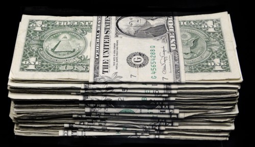 Counterfeit dollar bills, 2005-08.
