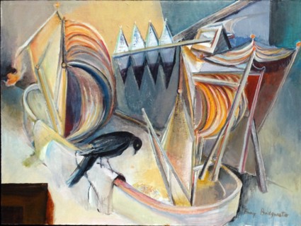 Emmy Bridgwater (1906 - 1999); Night Work is about to Commence; 1940 - 1943.