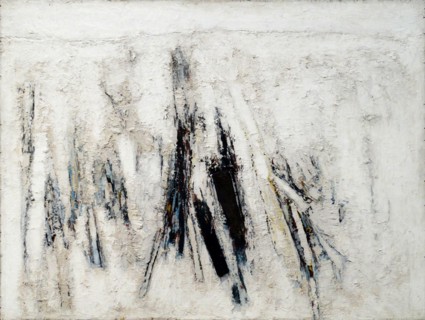 Paul Feiler 1918-2013. Porthledden, 1958. Oil on hardboard.