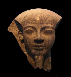 King Ramesses VI. fragment of the lid of the monarch’s mummiform sarcophagus.(about 1143-1136 BC).