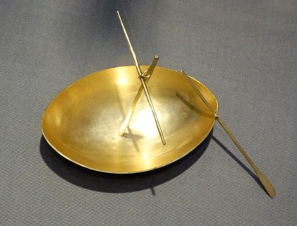 Silver and wood Alms Bowl from Scandinavia