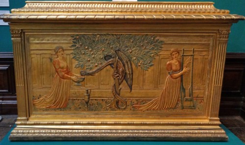 The Hesperides Cassone by Edward Burne-Jones