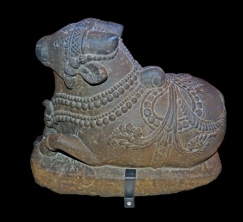 Granite Nandi from Mysore, India