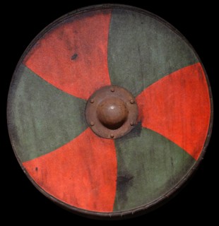 Anglo-Saxon shield from the Staffordshire Hoard