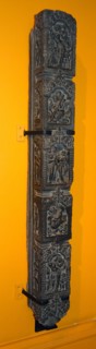 Stone temple door Jamb from Bihar, India