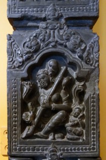 Stone temple door Jamb from Bihar, India