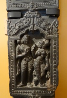 Stone temple door Jamb from Bihar, India