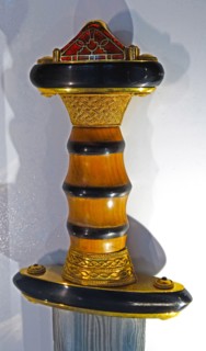 Replica of an Anglo-Saxon sword
