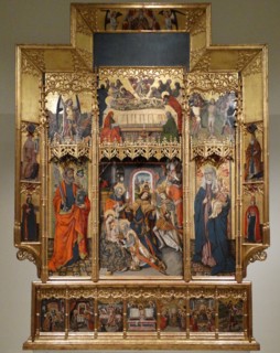 Altarpiece of the Epiphany by Joan Reixach