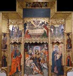 Altarpiece of the Epiphany by Joan Reixach