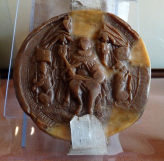 Authorisation under the seal of King Charles I of England for a land sale