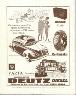 Advert for a Volkswagen automobile showcasing the car's new features