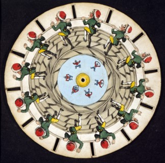 Optical illusion disc