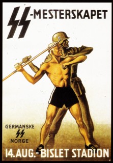 SS Propaganda World War Two poster