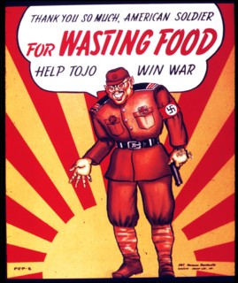 World War two American anti-Japanese, propaganda poster.