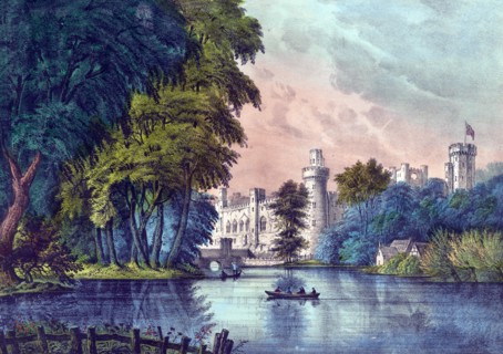 Warwick Castle, England 1835