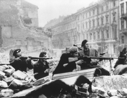 World War Two: The Warsaw Uprising. 1944