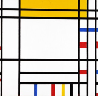 Place de la Concorde (1943). By Piet Mondrian