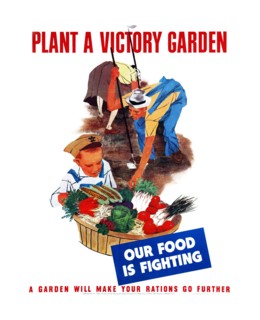 World War Two, American Patriotic Poster.