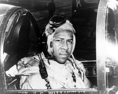 U.S. Navy’s first black naval aviator. While in Korea, he was killed in action