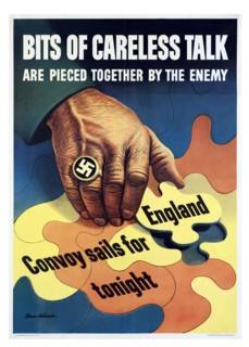 Propaganda Poster from WWII