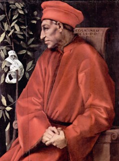 Portrait of Cosimo de' Medici by acopo da Pontormo