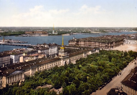 The Admiralty Palace, St. Petersburg, Russia