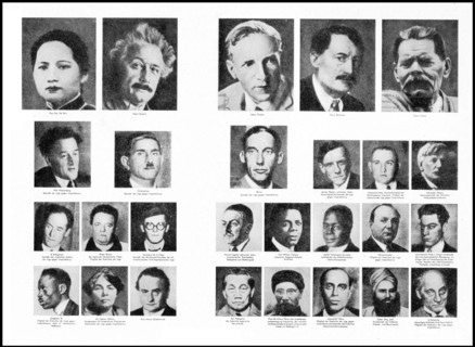 The Honorary Presidium and Executive Committee of the League against Imperialism (1929)