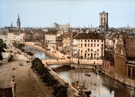 general view, Copenhagen, Denmark 1900