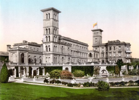 Osborne House, Isle of Wight, England 1890.