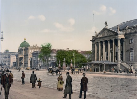 Opera Place, Berlin, Germany 1890