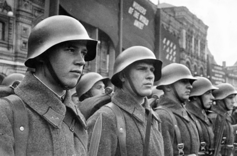 Photograph of Red Army Soldiers in the USSR
