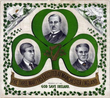 The three Irish martyrs executed at Manchester