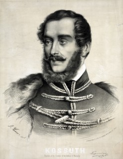 Portrait of Lajos Kossuth