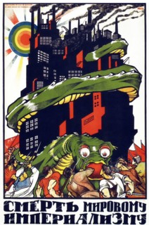 Soviet propaganda pster 1920's