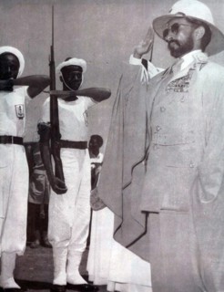 Photograph of the Emperor Haile Selassie
