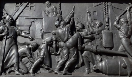 The Crimean War Memorial in St James's, London