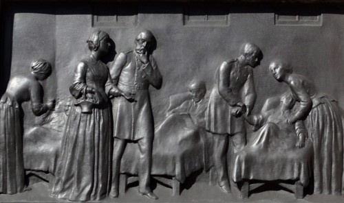 The Crimean War Memorial in St James's, London