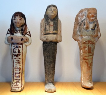 Egyptian Ushabti or ushabtis.