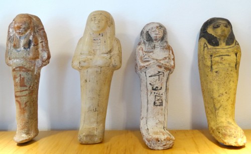 Egyptian Ushabti or ushabtis.