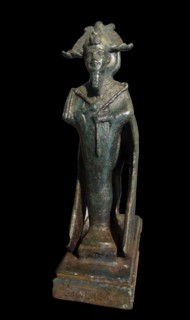 electrum amulet showing the Egyptian god Amon-Ra 715-332 BC