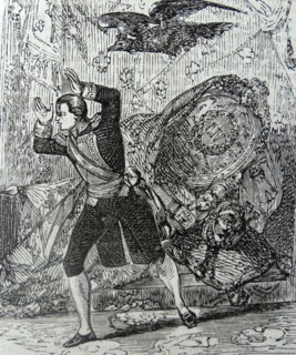 Fall of King Charles IV of Spain forced to abdicate 1808
