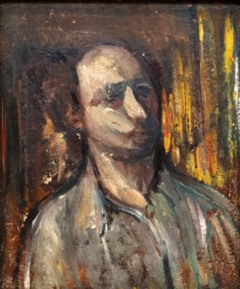 David Bomberg (1890 -1957) Self portrait, 1937 Oil on board