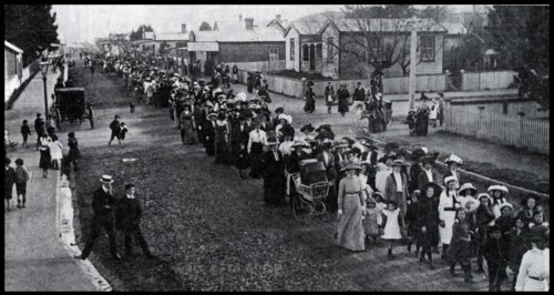 strike action in 1912 by gold miners in the New Zealand