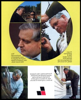 Campaign leaflet for Norman Kirk Labour leader in New Zealand